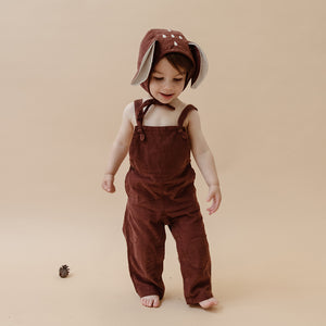 Toddler Knotted Overalls | Mulberry Corduroy