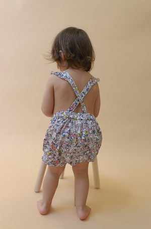 Baby Bubble Romper | Dragonfly Floral