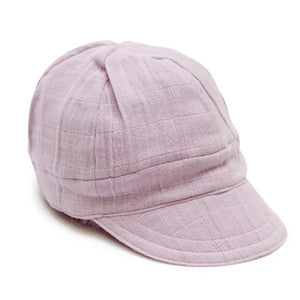 Pink Lilac Pigment Newsboy Cap