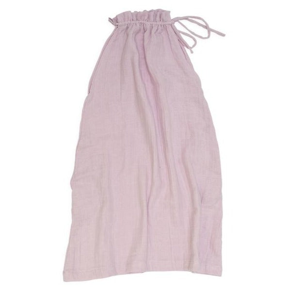 Ruffle Neck Sundress - Pink Lilac