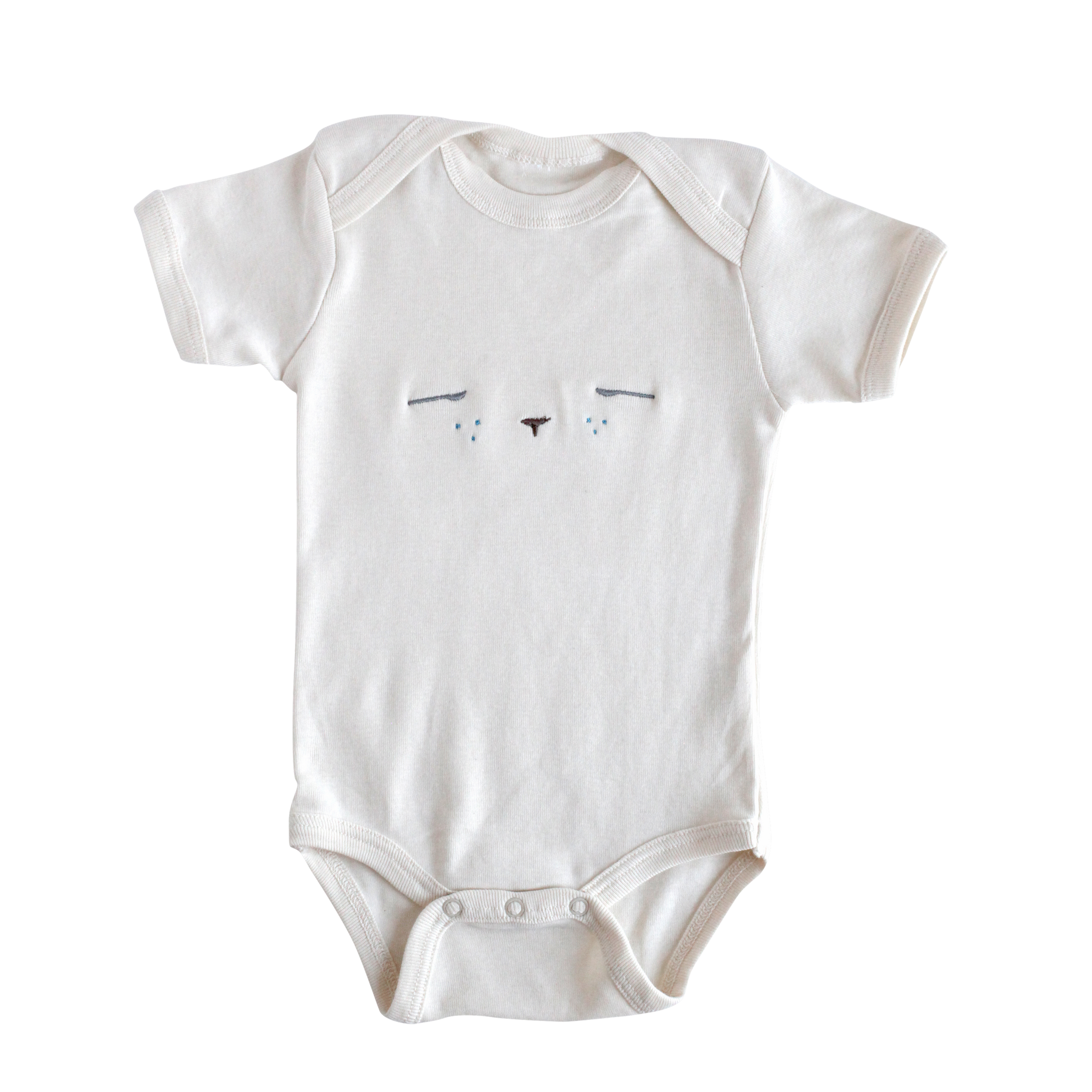 Embroidered Bear Bodysuit