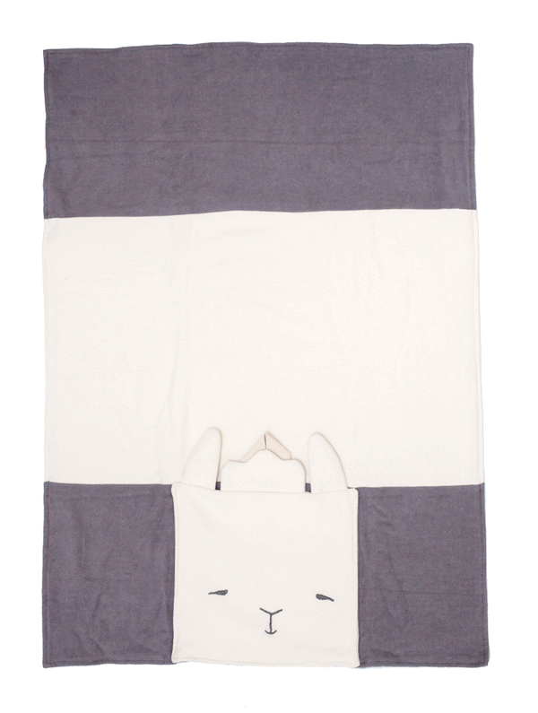 Inca the Alpaca Nomad Travel Blanket