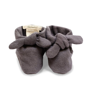 Gray Flannel Knotted Bootie