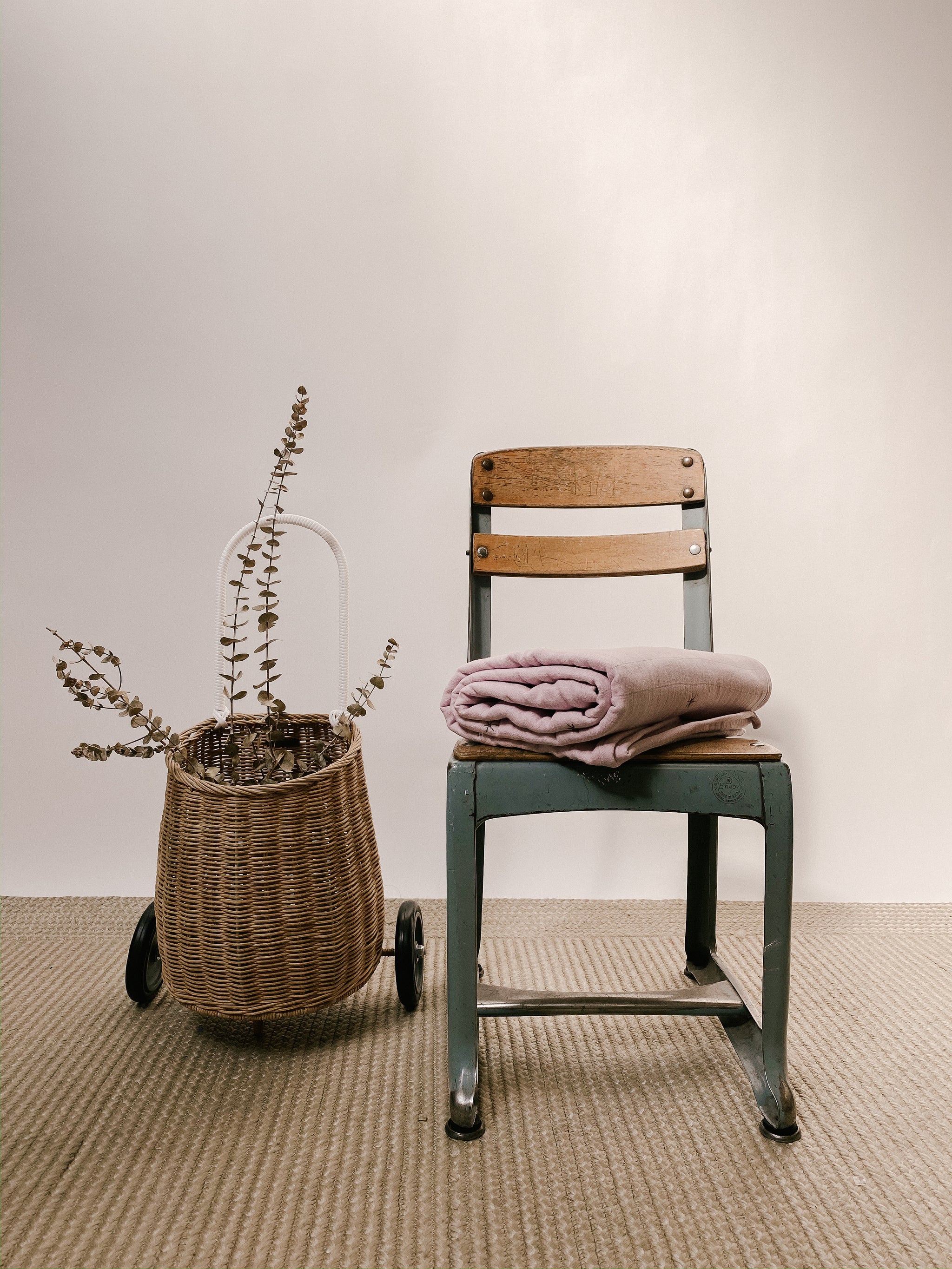 Mille Feuille Throw Blanket - Pink Lilac