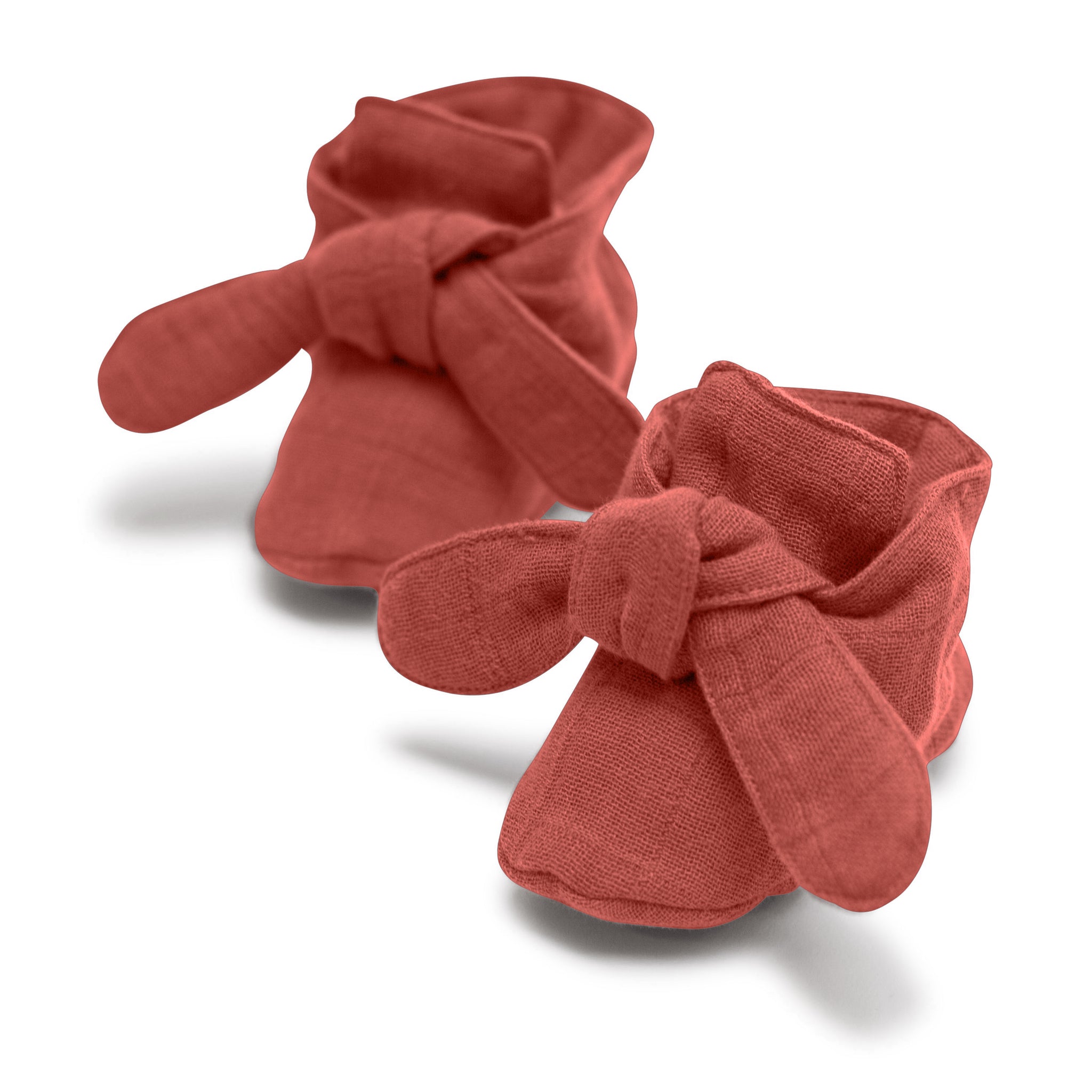 Cayenne Pigment Knotted Bootie