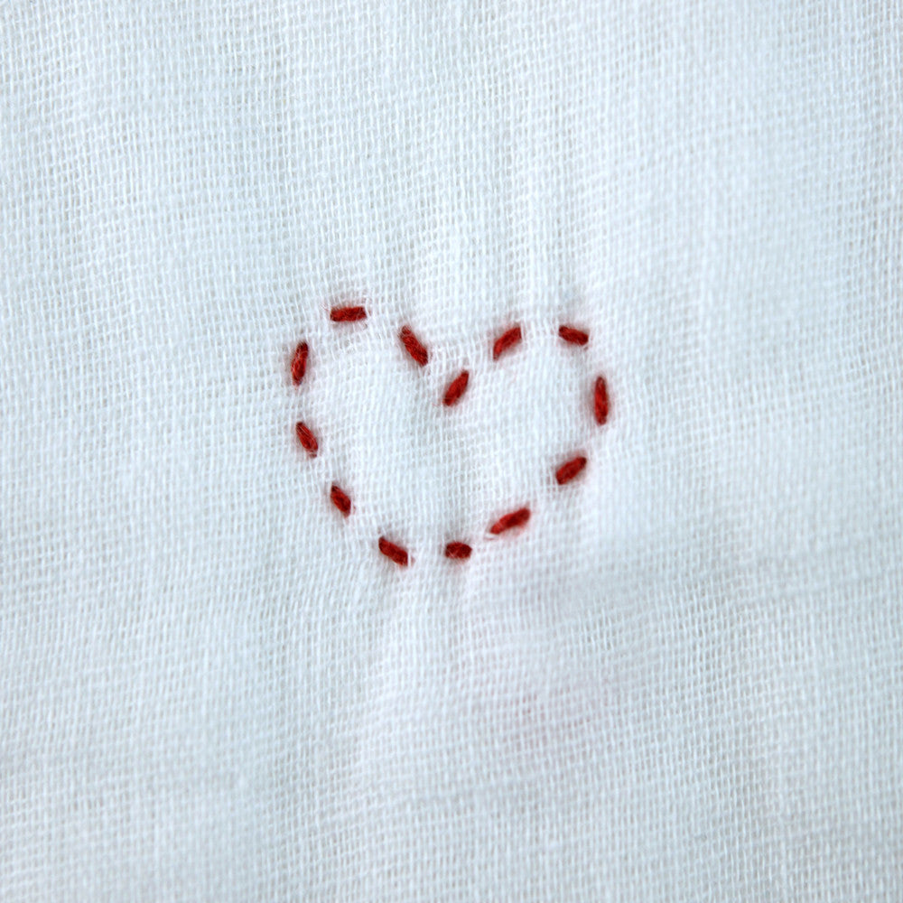 Lovestruck Organic Baby Quilt Blanket