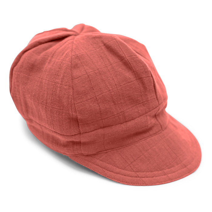 Cayenne Pigment Newsboy Cap