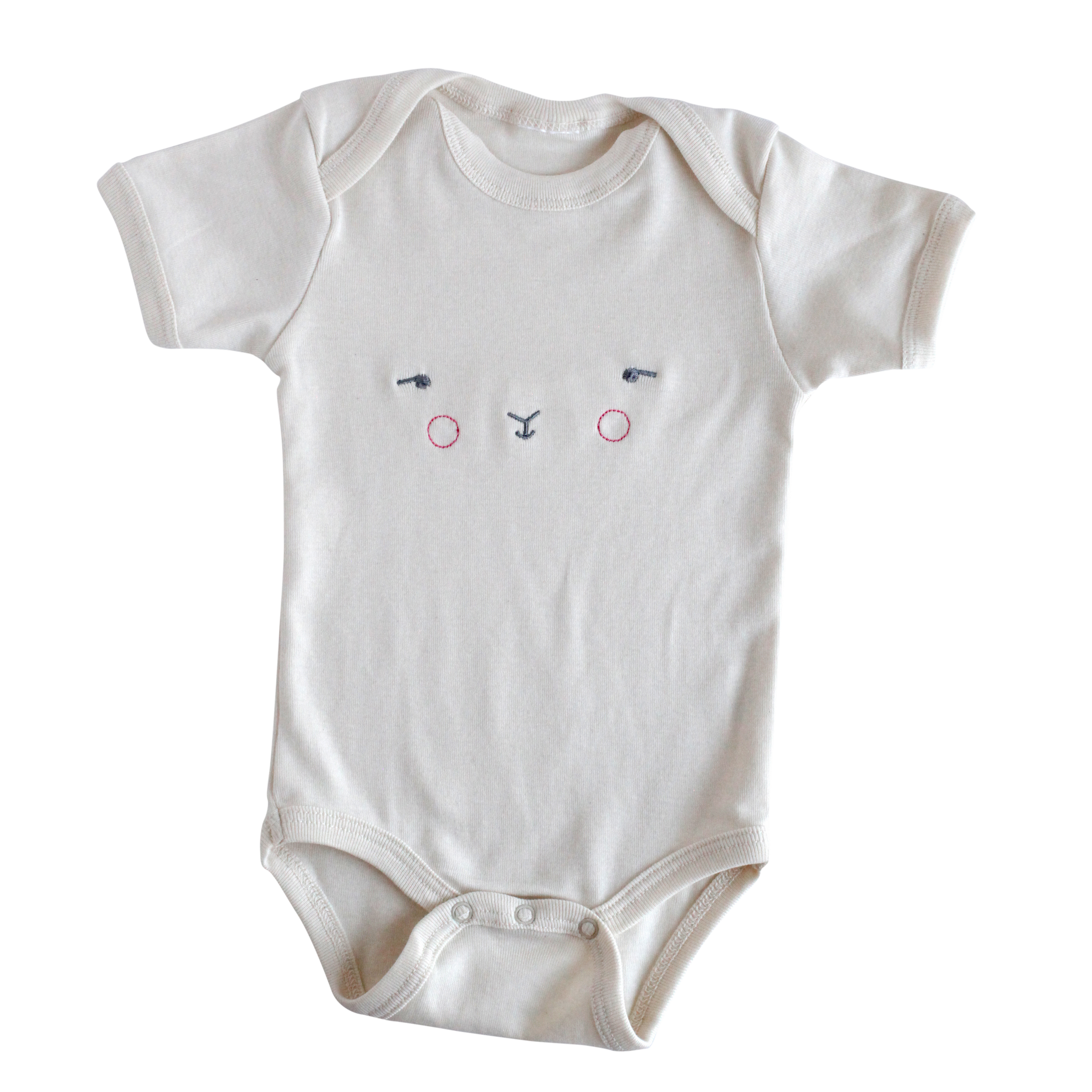 Embroidered Bunny Bodysuit