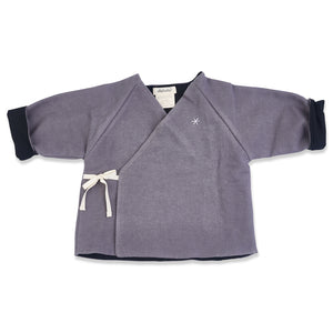 Kimono Flannel Jacket - Gray