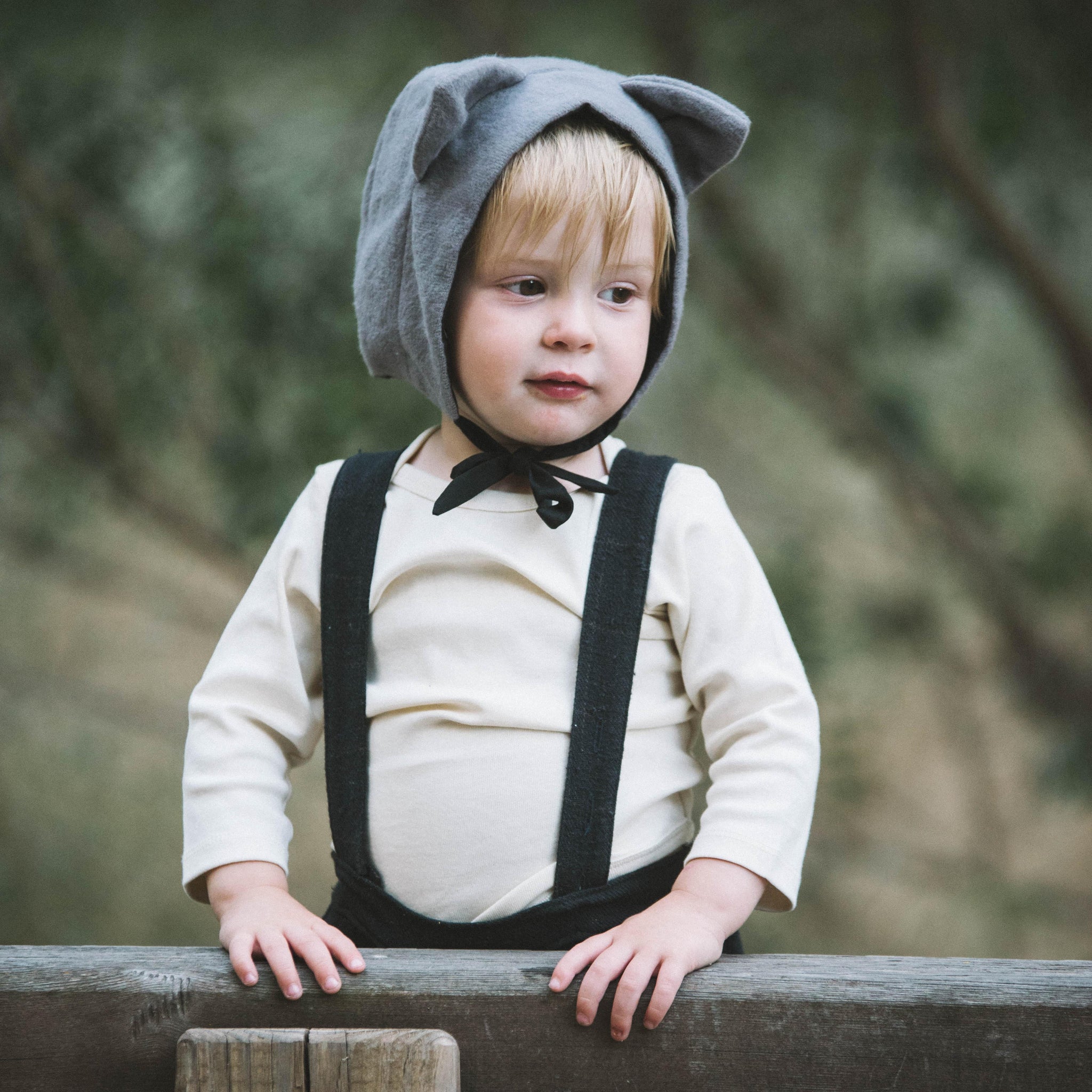 Organic Flannel Cat Hat